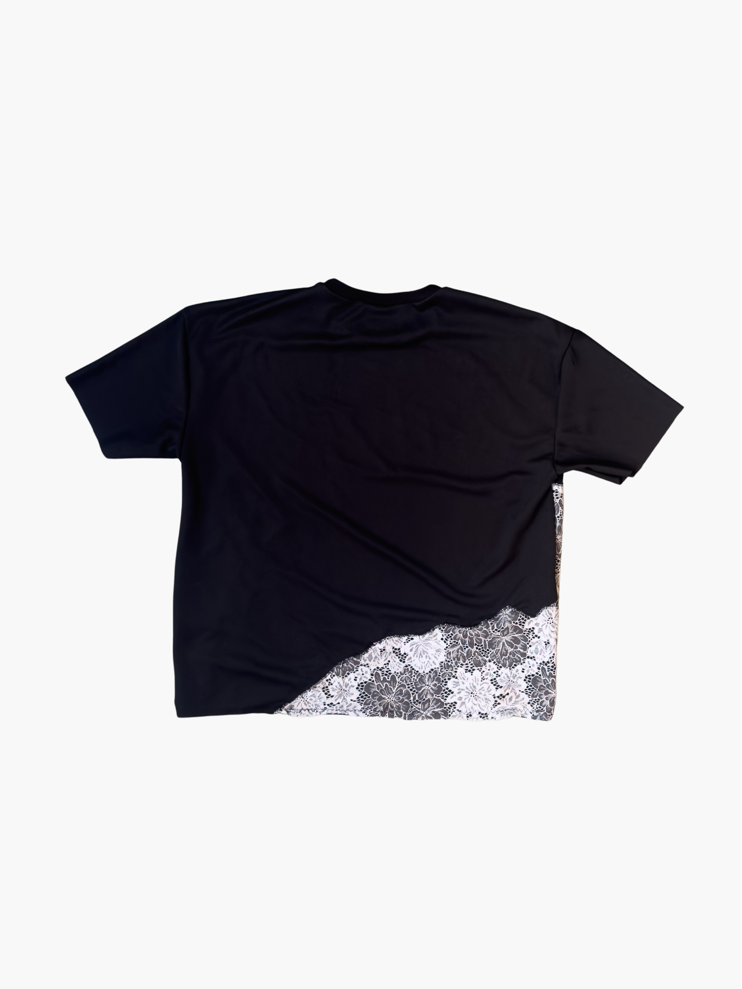 Floral Pattern Tee (Boxy Fit) (XL)