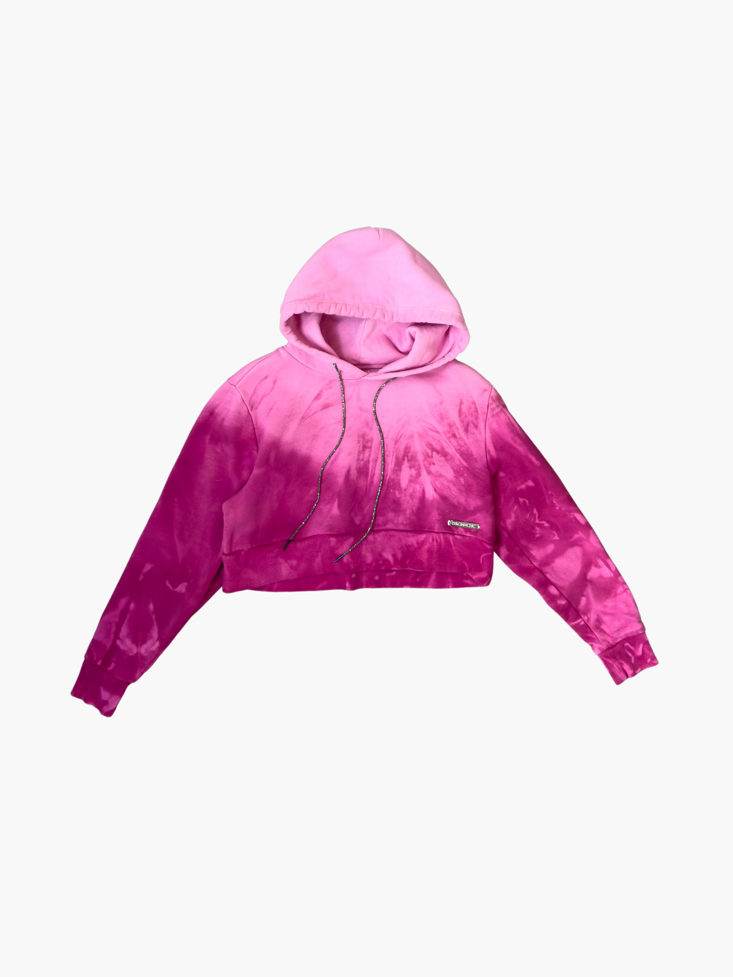 Flamingo Crop Top Hoodie (M)