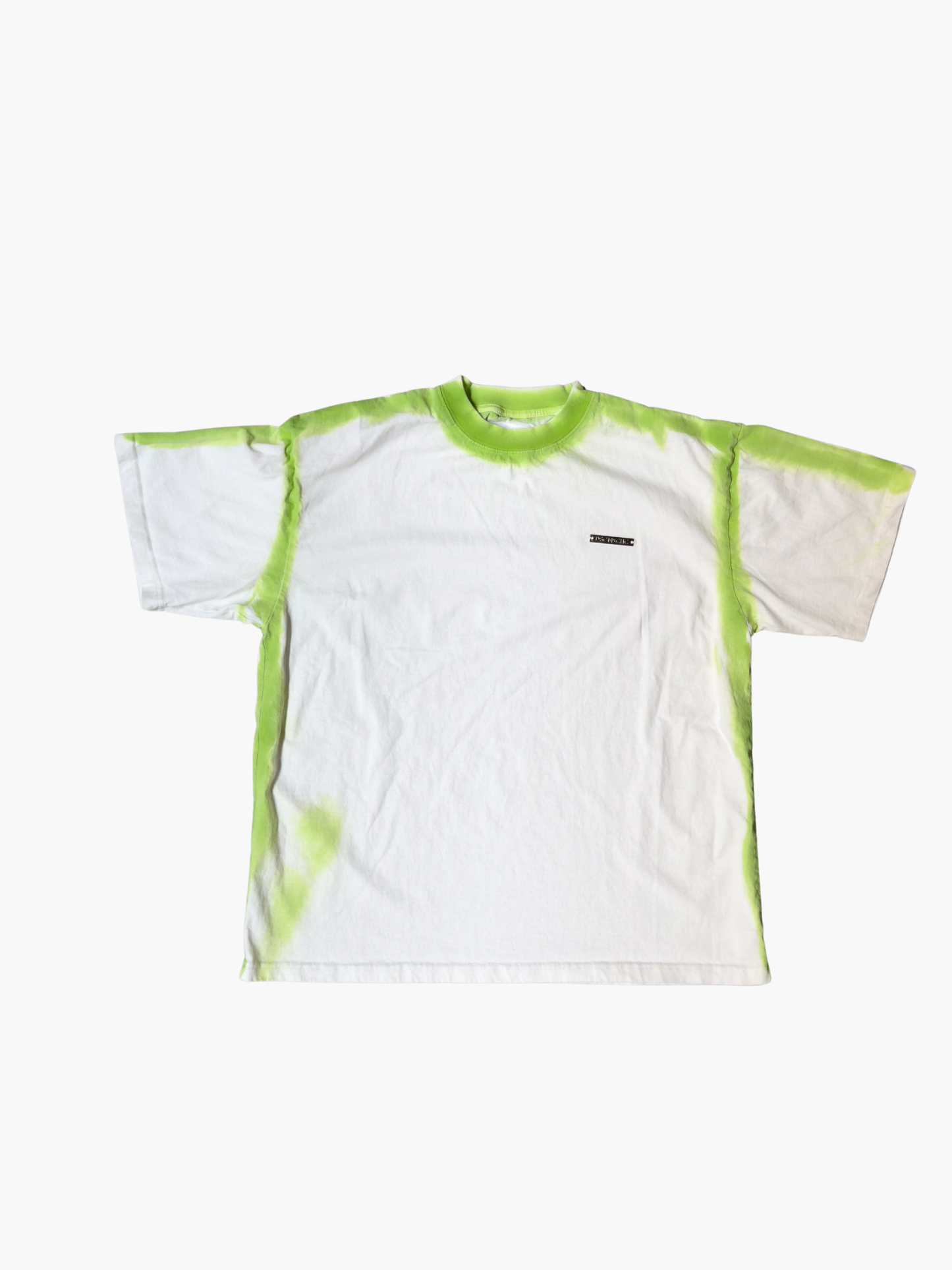 Out in Style – Lime Sprayed LA Tee (Regular Fit)