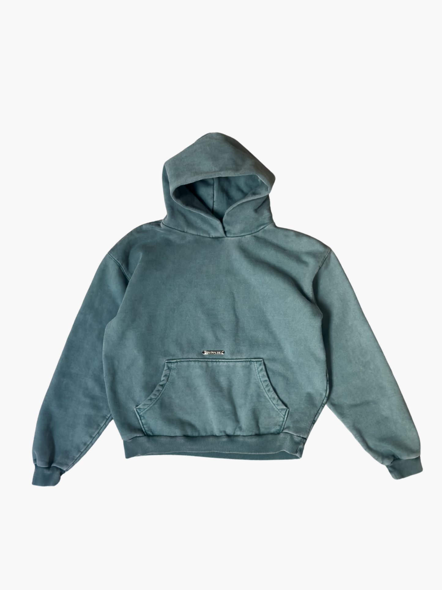 "NY" Free Motion Velvet Patch Hoodie (L-XL)