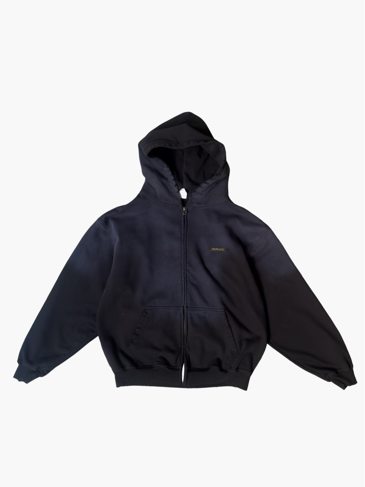 "NY" Puff Zip Up Hoodie (XL)
