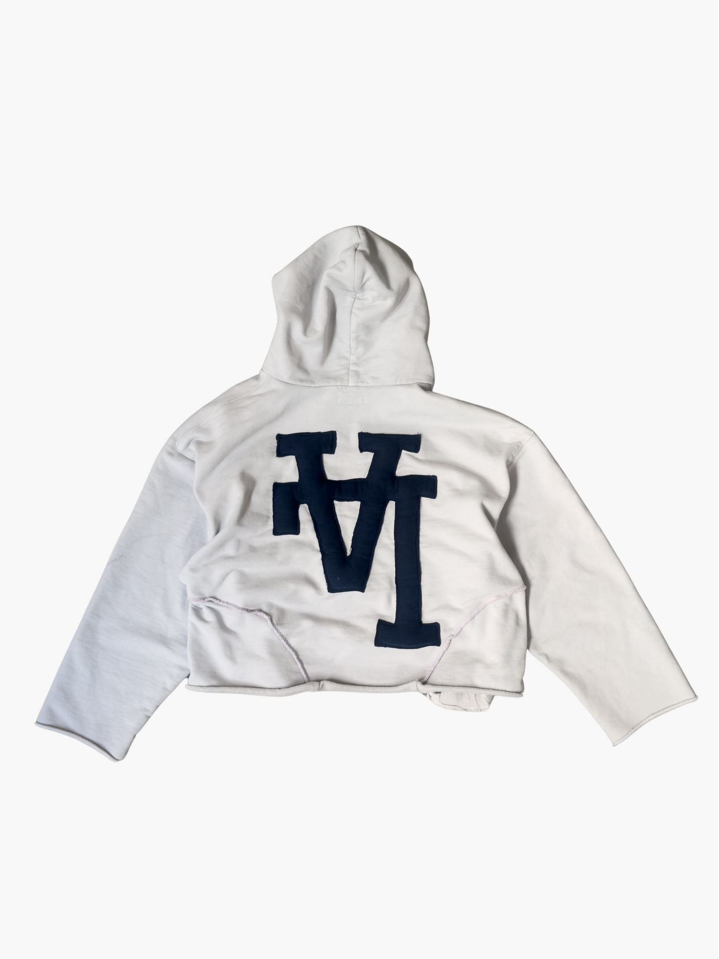 "LA" Puff Crop Hoodie (L-XL)