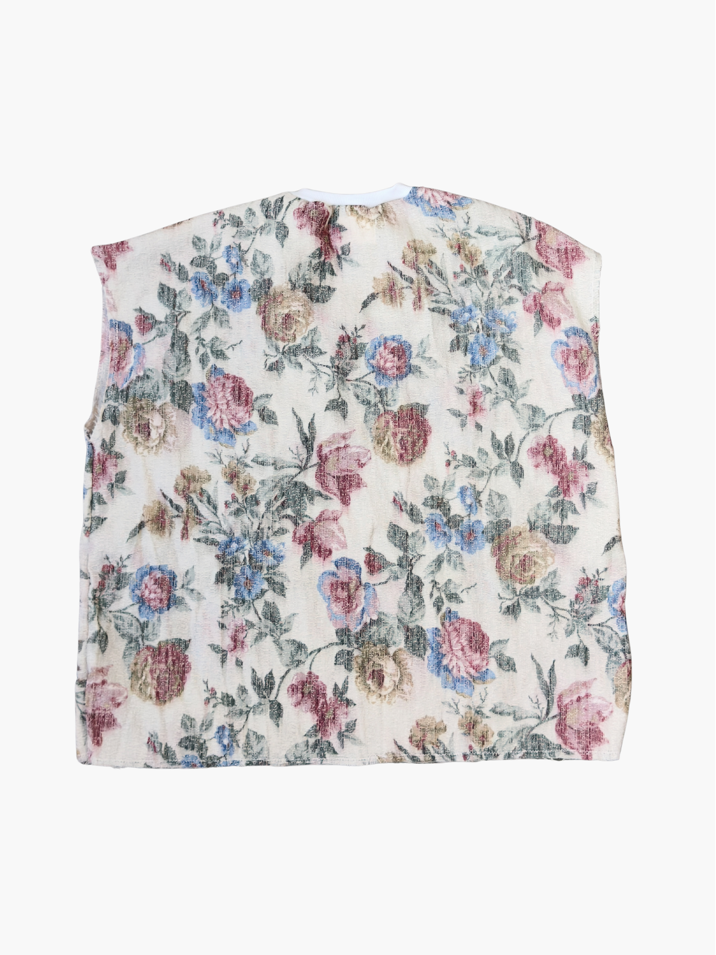 Floral Cut off (Boxy Fit) (XL)