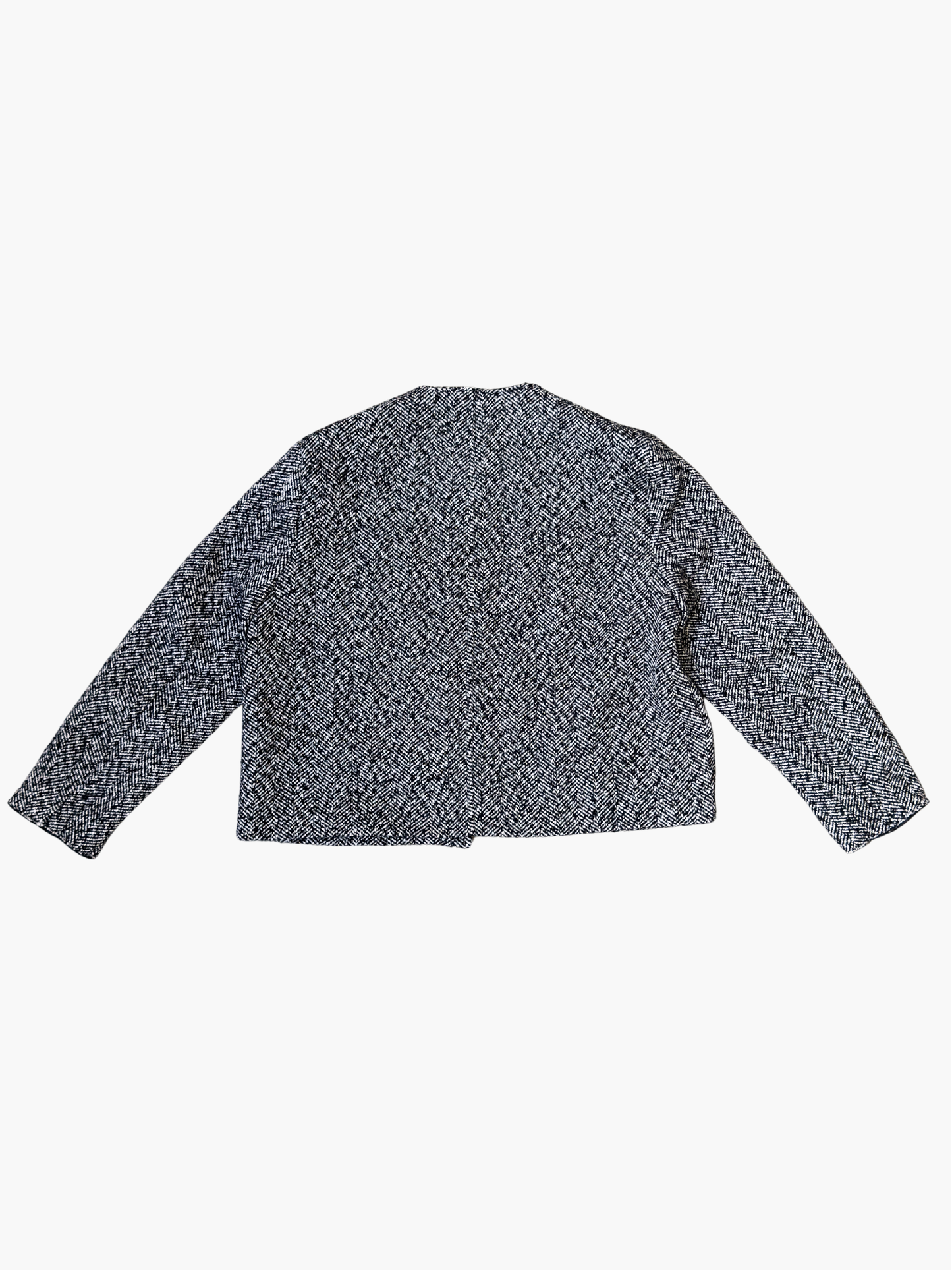 Black Jacket (Boxy Fit) (L-XL)