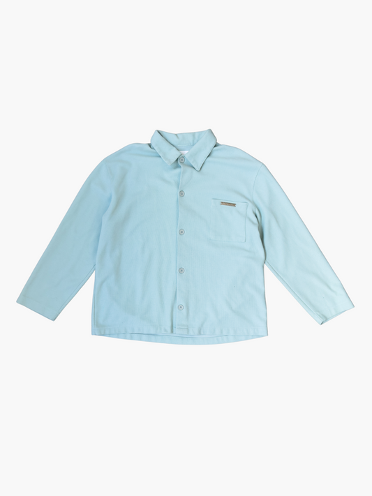 Teal Longsleeve Polo