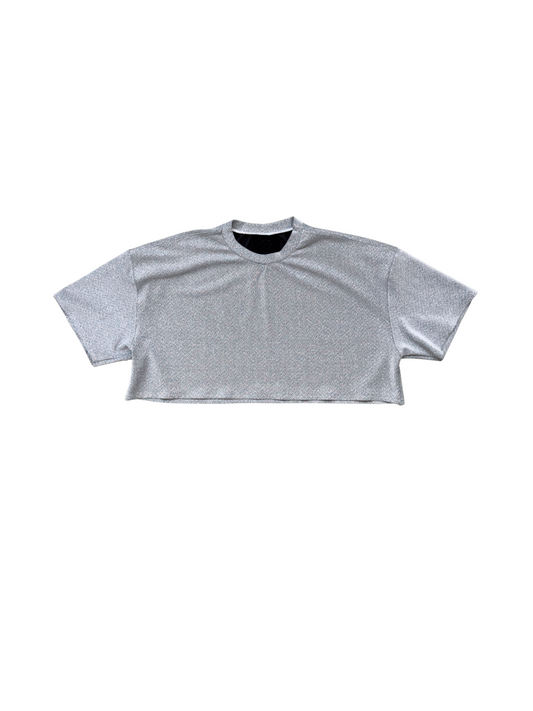 Chrome Crop Top (M-L)