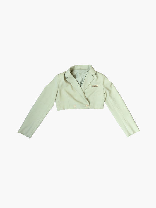 Lime Distress Jacket