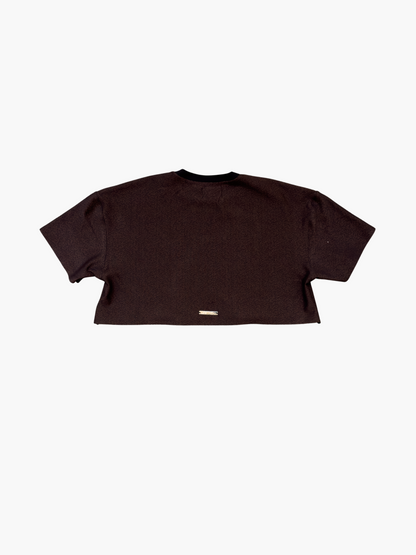 Wine Crop Top (M-L)