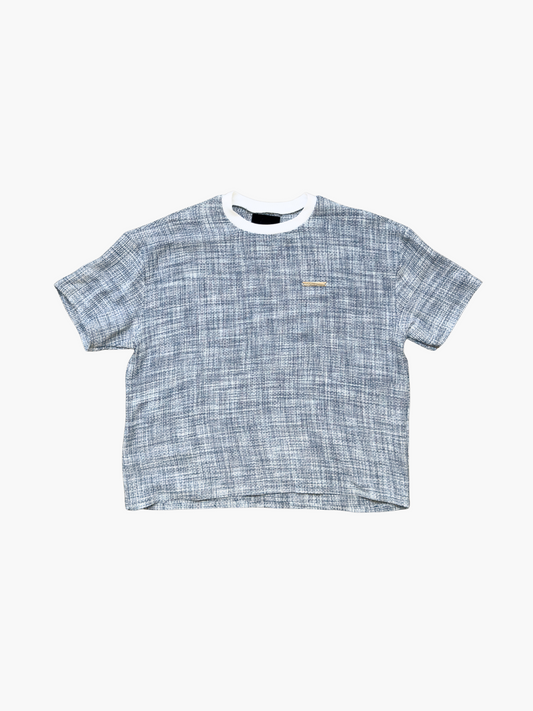 Shade Blue Tee Boxy Fit (L-XL)