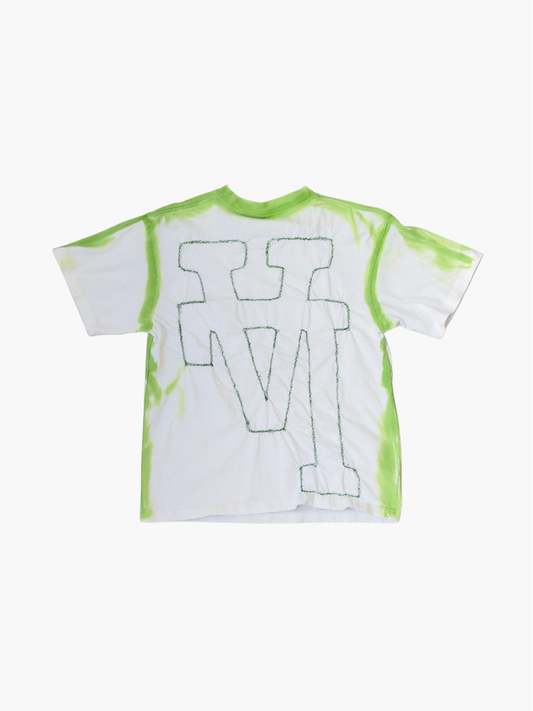 Out in Style – Lime Sprayed LA Tee (Regular Fit)