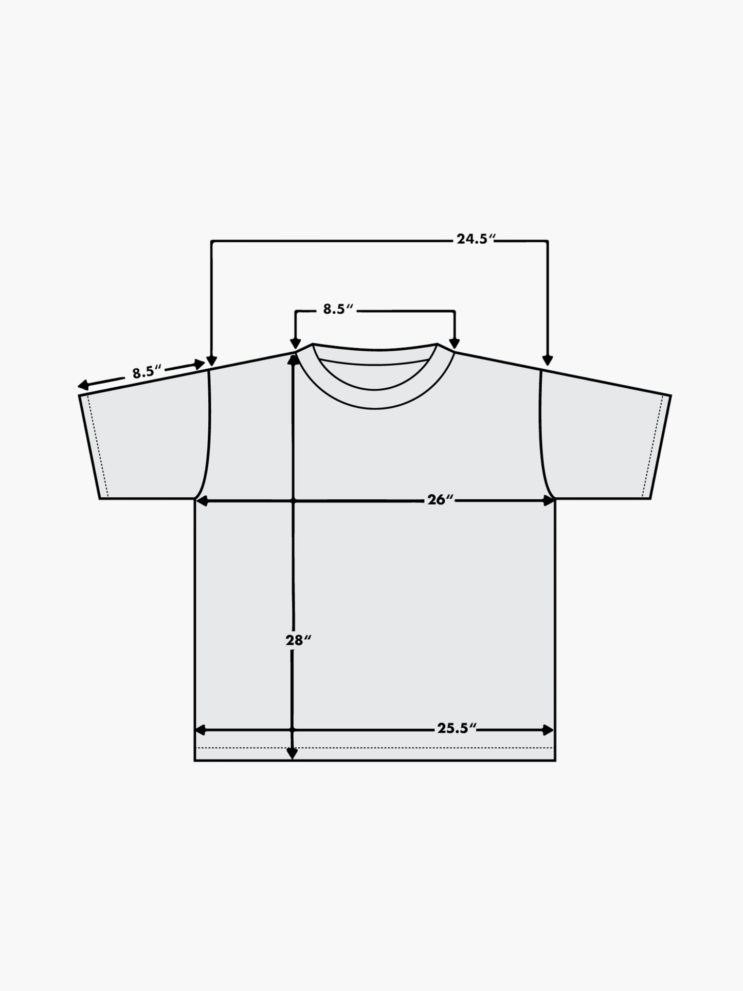 Gradient Polyster Tee (Boxy Fit)