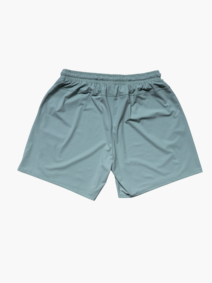 DSGNXCHC-Drawstring Shorts (Sage)