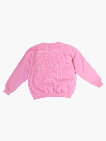 Out in Style – LA Pink Crewneck